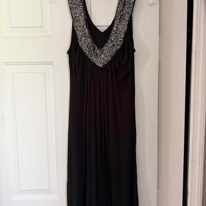 Peppermint Women's Black Dress